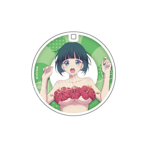『女神のカフェテラス』描き下ろしアクリルキーホルダー/小野白菊(水着)